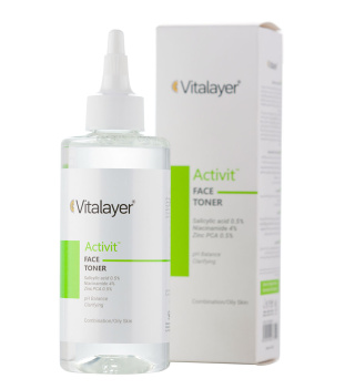 Vitalayer Activit Face Toner For Oily Skins 200ml