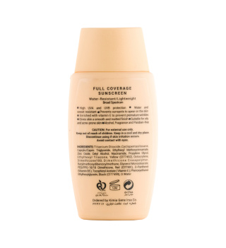 GINAGEN FUSION LIGUID SUNSCREEN