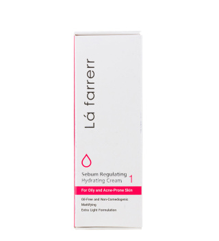 Lafarrerr sebum regulating moisturizing cream for oily and acne prone skin