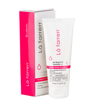 Lafarrerr sebum regulating moisturizing cream for oily and acne prone skin