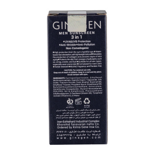 Ginagen 3 In 1 Sunscreen Spf 50 For Men