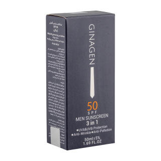 Ginagen 3 In 1 Sunscreen Spf 50 For Men