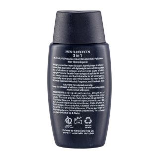 Ginagen 3 In 1 Sunscreen Spf 50 For Men