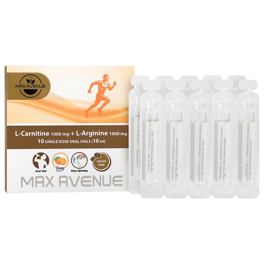 L CARINITINE+L ARGININE MAX AVENUE