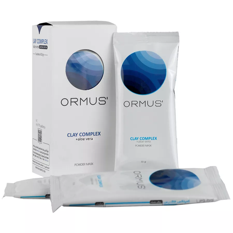 ماسک کمپلکس خاک رس پوست خشک اورموس