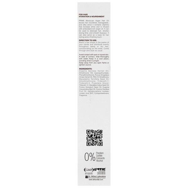 prime Argan Oil Hair Oil