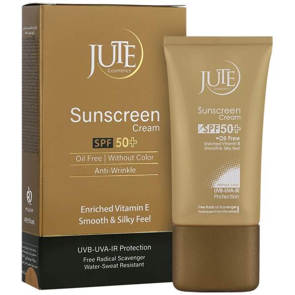 کرم ضد آفتاب ژوت SPF50 فاقد چربی (بی رنگ)