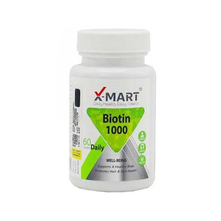 قرص بیوتین 1000 ایکس مارت