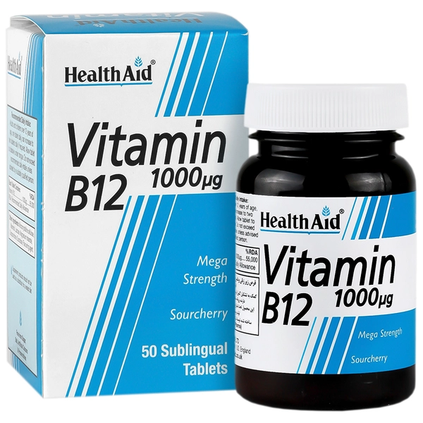 قرص زیر زبانی B12 هلث اید