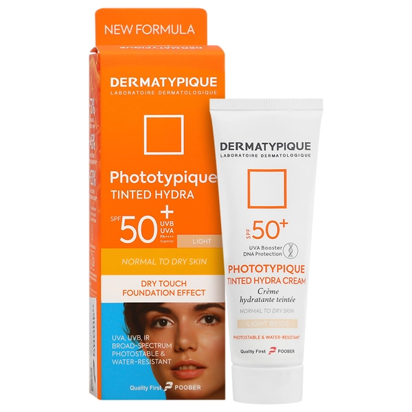 کرم ضد آفتاب هیدرا فتوتیپیک SPF50 (بژ روشن)