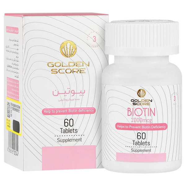 بیوتین ۱۰۰۰ میکروگرم گلدن اسکور